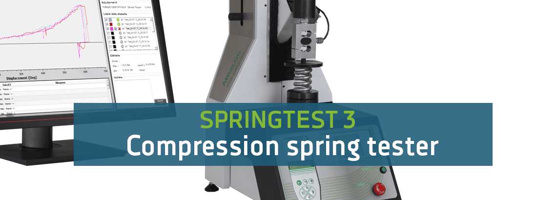 Springtest3 Medicion automatica sobre muelles de traccion y de compresion